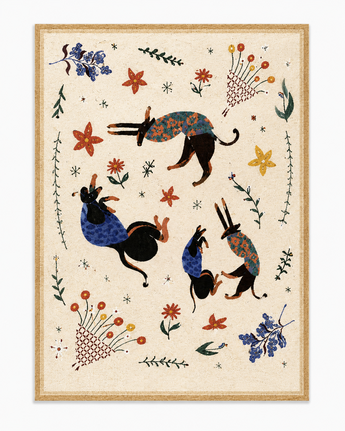 Nino, tapis enfant crème à motifs illustrés